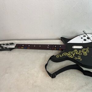 Nintendo Wii Beatles Rock Band Rickenbacker 325 Guitar w Strap RARE RockBand
